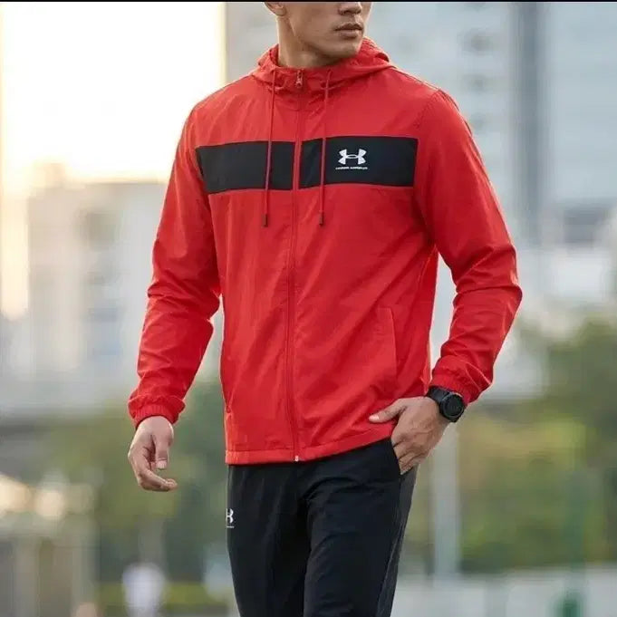 [BUNJANG] Under Armour Sportstyle Windbreaker Jacket / [95]언더아머 스포츠스타일 윈드브레이커