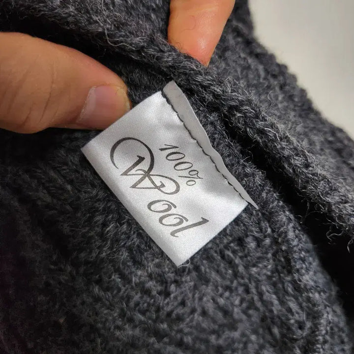 [BUNJANG] Kerry Woollen Mills Charcoal Knitwear Cardigan / [케리울른밀즈] 남성 차콜 니트웨어 가디건  40