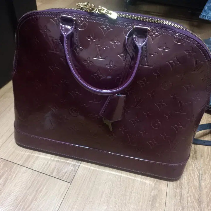 [BUNJANG] Louis Vuitton Alma BB Purple Tote Bag / 가방