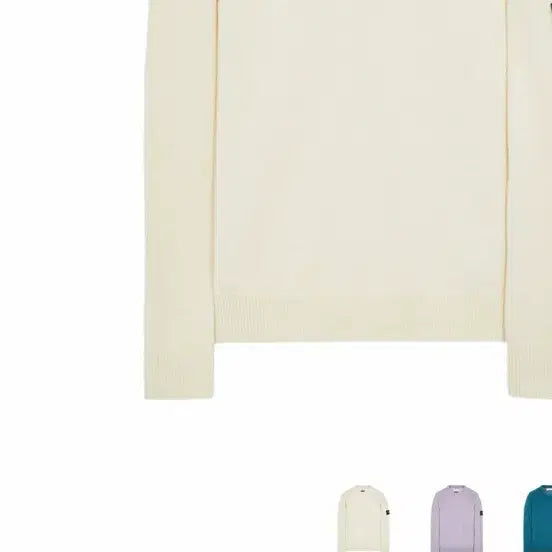 [SOLD OUT] 스톤아일랜드 아이보리 니트 XL 백화점정품