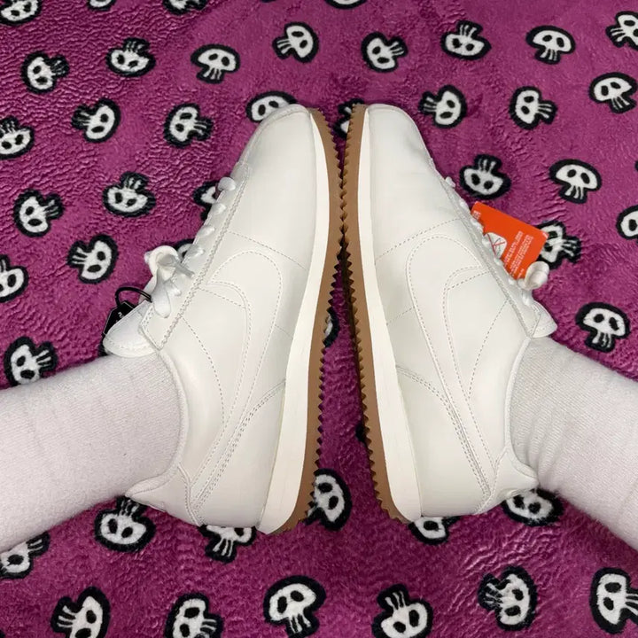 [BUNJANG] Nike Cortez SE Sail Cream Sneakers (W245) / (4개월 착용) 나이키 코르테즈 SE 세일컬러 (크림컬러) W245
