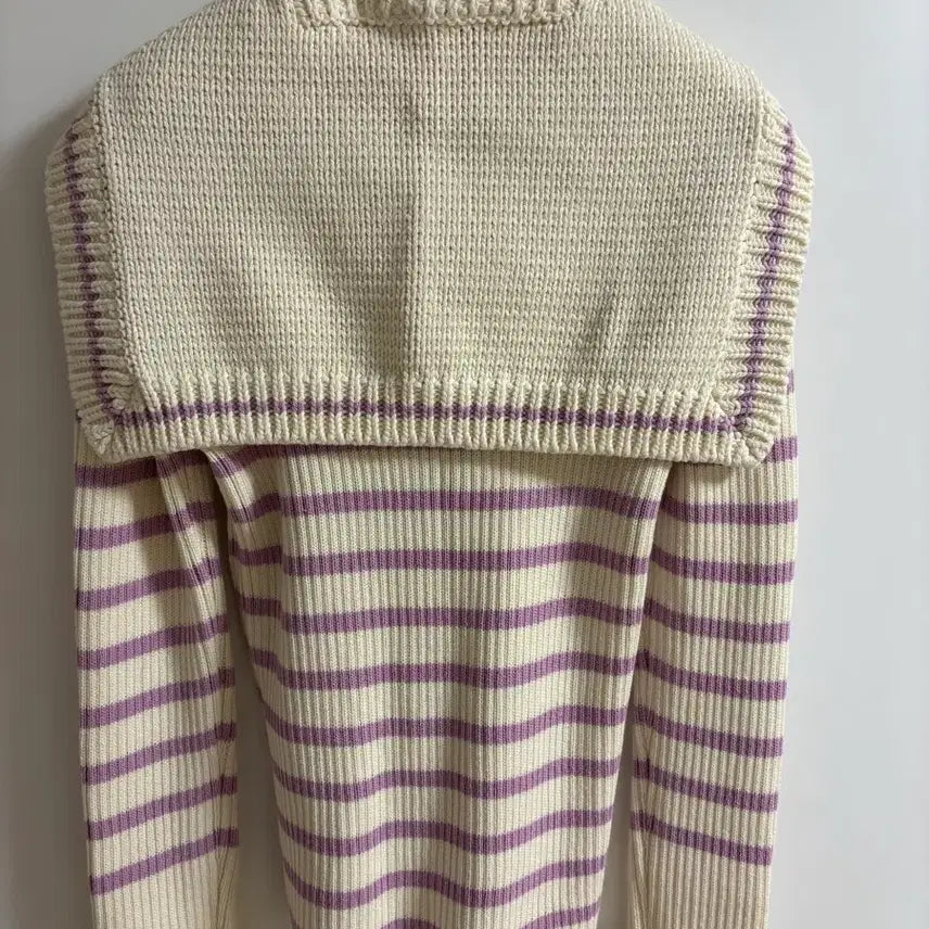 [BUNJANG] Nominate Sailor Cape Knit Set (Sunset Purple) / 노미나떼 Sailor Cape Knit Set(Sunset purple)