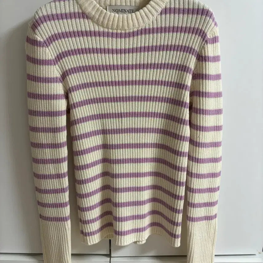 [BUNJANG] Nominate Sailor Cape Knit Set (Sunset Purple) / 노미나떼 Sailor Cape Knit Set(Sunset purple)