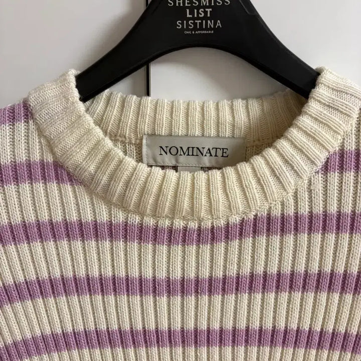 [BUNJANG] Nominate Sailor Cape Knit Set (Sunset Purple) / 노미나떼 Sailor Cape Knit Set(Sunset purple)
