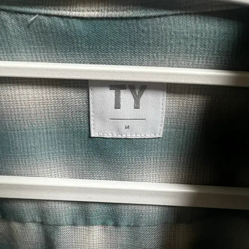 [BUNJANG] Teul-Young Ombre Shirt Green / 틀영 옴브레 셔츠 그린