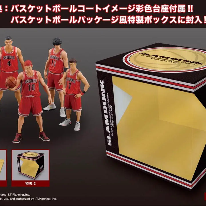 [BUNJANG] Slam Dunk 5-Member Figure Black Box Set / mic 슬램덩크 원앤온리 북산 5인 피규어 블랙박스세트