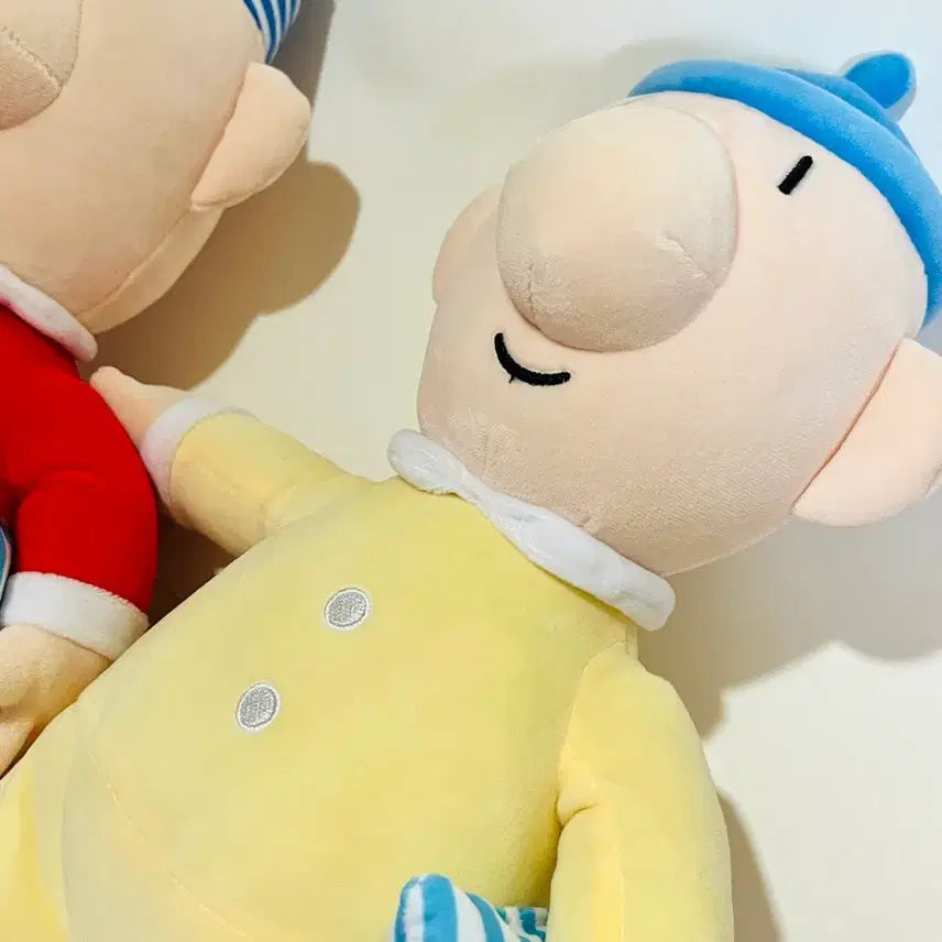 [BUNJANG] Pat &amp; Mat Pajamas Plush Doll / 새상품) 세트 파자마 패트와매트 인형