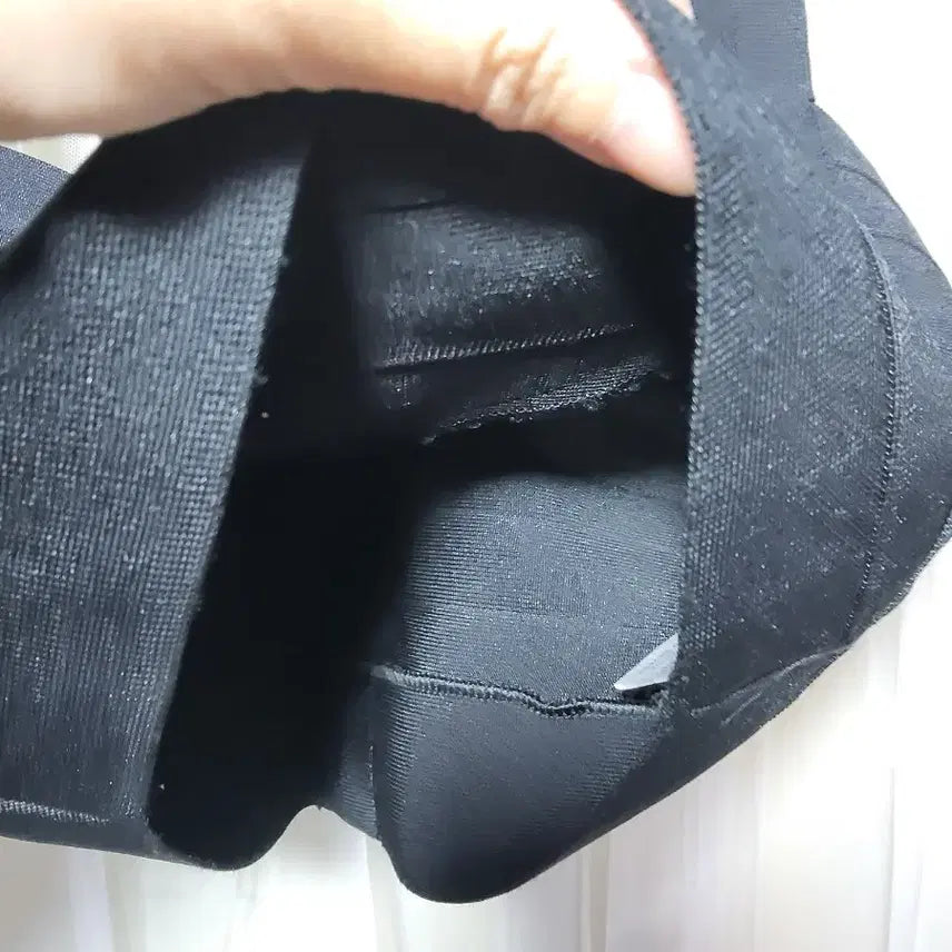 [BUNJANG] Black Bandage Crop Top / 블랙 밴디지 쫀쫀 크롭 탑