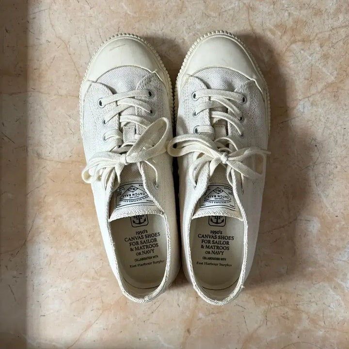 [BUNJANG] Catchball M-01 Shell White Sneakers / 235-240추천 ) 캐치볼 M-01 쉘 화이트 스니커즈 230