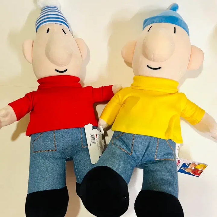 [BUNJANG] Pat &amp; Mat Original Plush Doll / 새상품) 세트 패트와매트 오리지널 인형