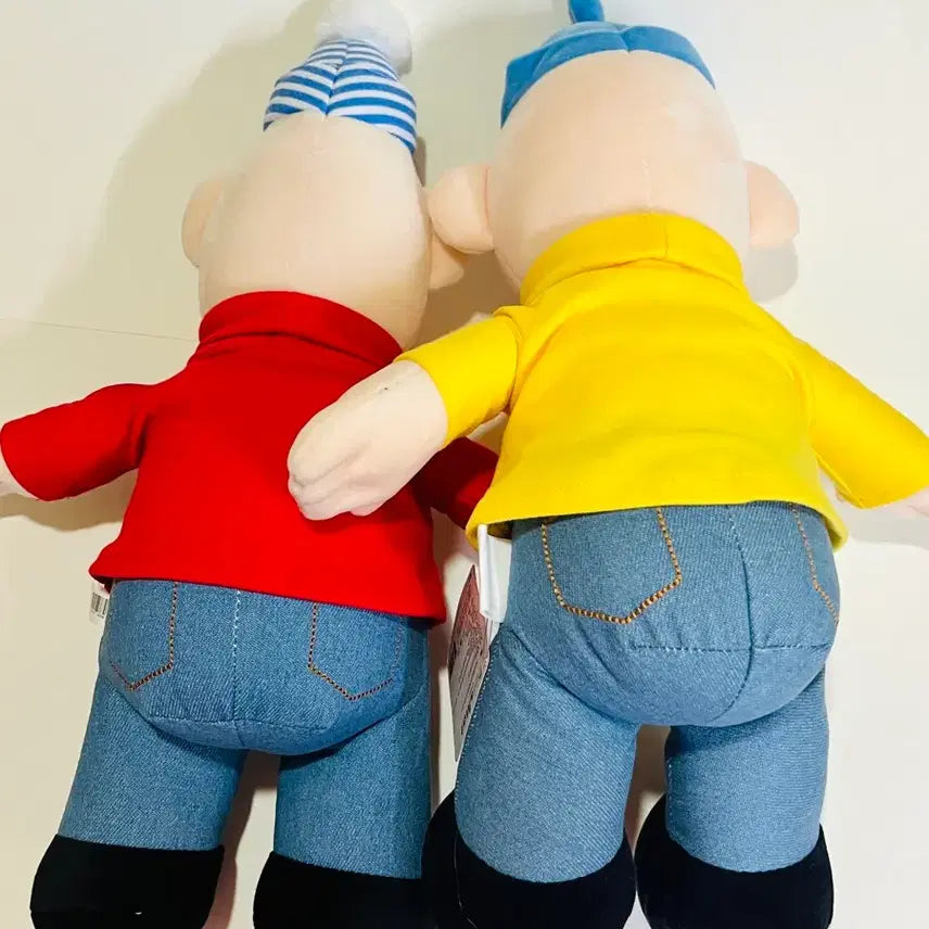 [BUNJANG] Pat &amp; Mat Original Plush Doll / 새상품) 세트 패트와매트 오리지널 인형
