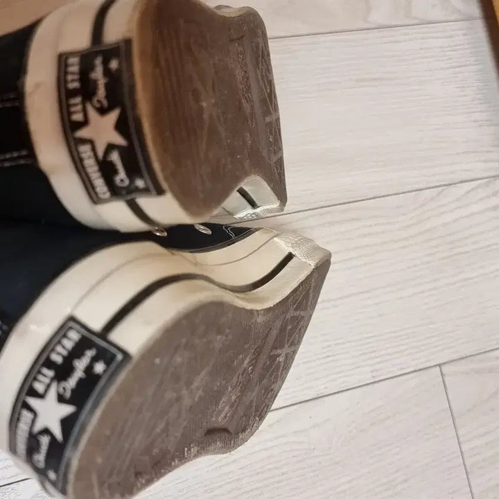 [BUNJANG] Converse Chuck 70 High Black Sneakers / 컨버스 척 70 하이 블랙 250