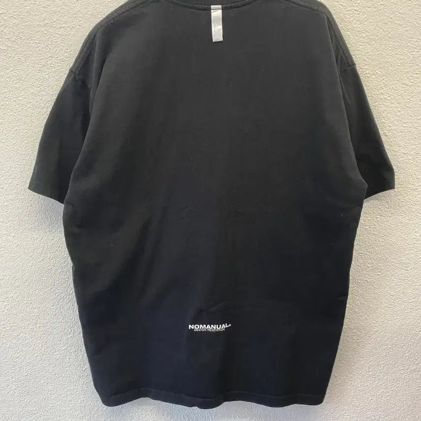 [BUNJANG] No.Manual Eyes Printing T-shirt Black L / 노매뉴얼 아이즈 프린팅 반팔티 블랙 L