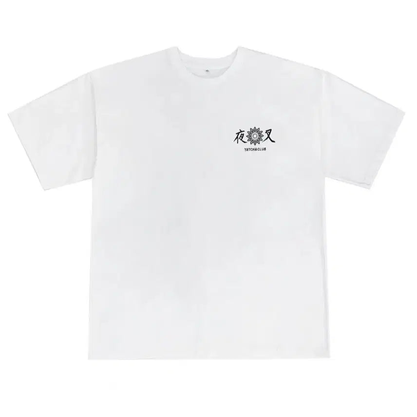 [SOLD OUT] (새상품)YATCHACLUB 야차클럽 화이트 티셔츠