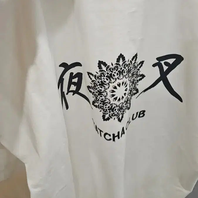 [SOLD OUT] (새상품)YATCHACLUB 야차클럽 화이트 티셔츠