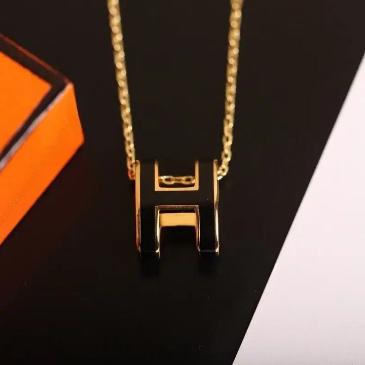 [BUNJANG] Hermes H Pendant Necklace / 에르메스  H자 펜던트