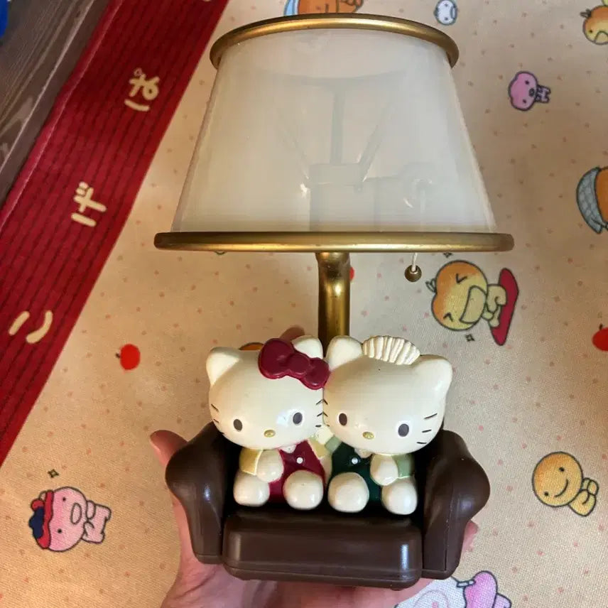 [BUNJANG] Kitty Daniel Mood Lamp / [고전/희귀/무배] 05년도 키티 다니엘 조명 무드등