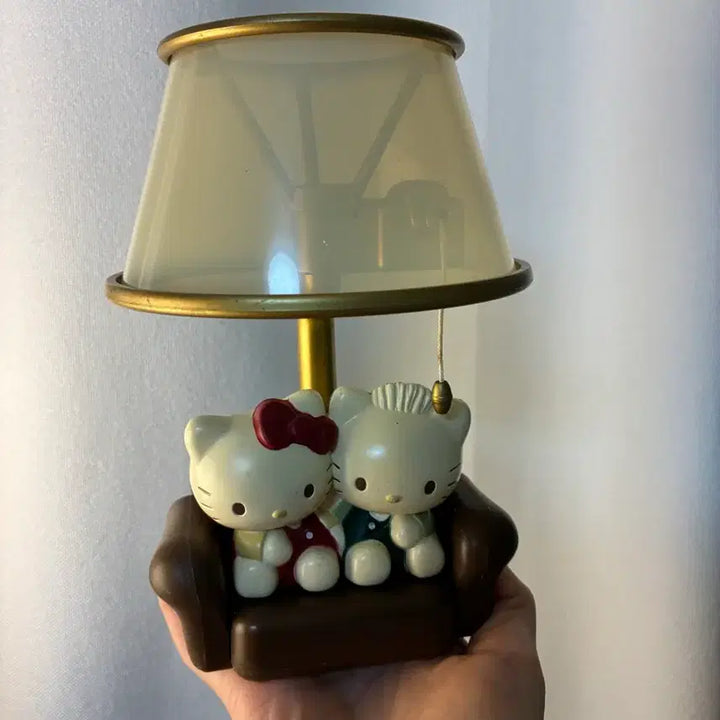 [BUNJANG] Kitty Daniel Mood Lamp / [고전/희귀/무배] 05년도 키티 다니엘 조명 무드등