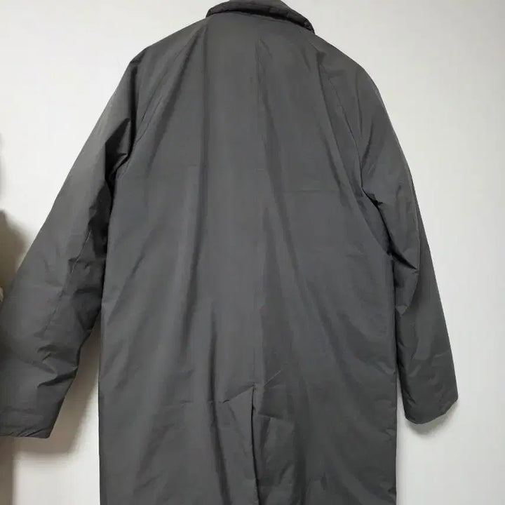 [BUNJANG] AND Z Long Goose Down Lightweight Padded Coat / A급/95/AND Z 짙은 그레이 롱 구스다운 경량 패딩 코트