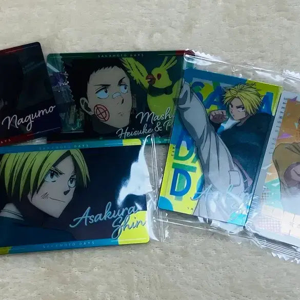 [BUNJANG] Sakamoto Days Nagumo Heisuke Wafer Bundle Set / 일괄) 사카모토데이즈 신 나구모 헤이스케웨하스