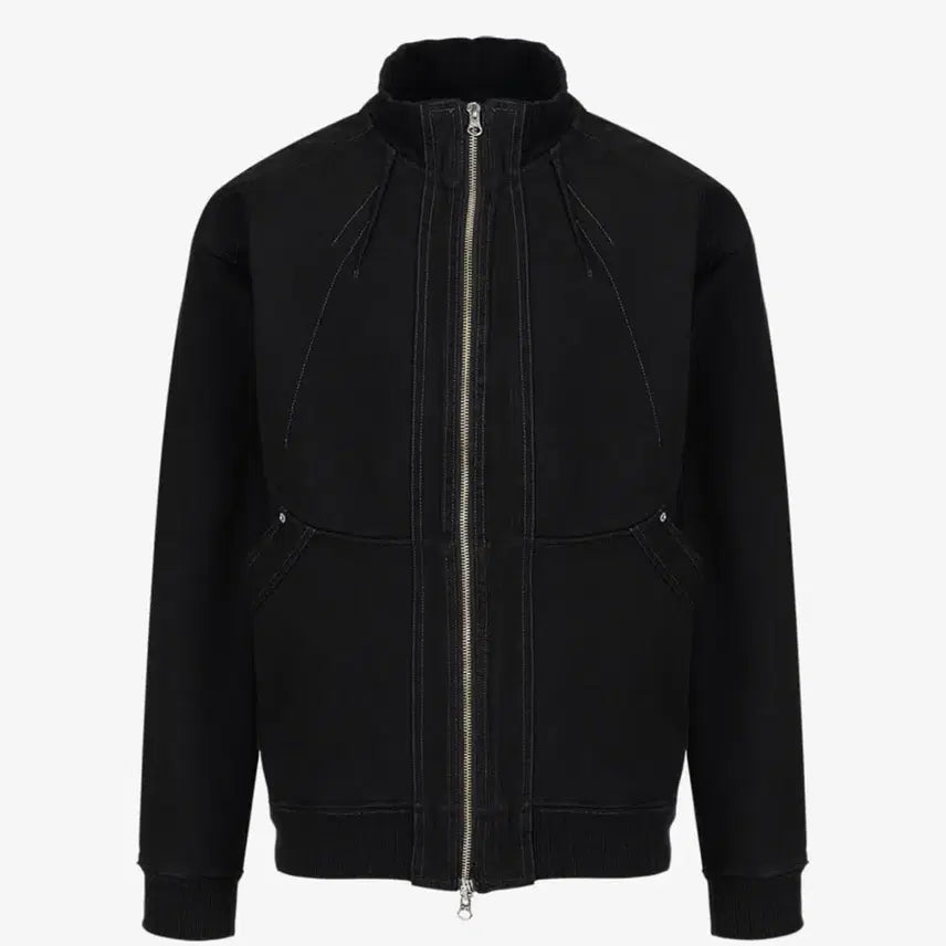 [BUNJANG] Cost Per Kilo Overdyed Sweat Zip-up L Black / 코스트퍼킬로 오버다이드 스웻집업 L 블랙