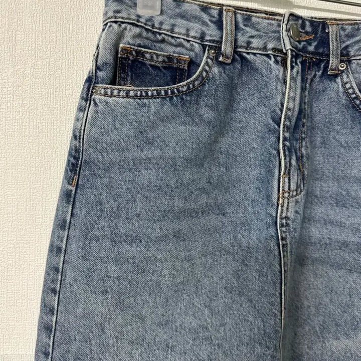 [BUNJANG] Denim Long Skirt XS/S / 연청 데님 롱 스커트 75사이즈 XS~S사이즈