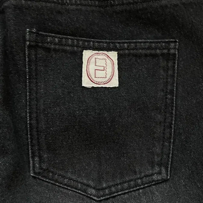 [BUNJANG] Karakter Denim Cargo Wide Pants (Black) / [카락터] 데님 카고 와이드팬츠 (블랙)