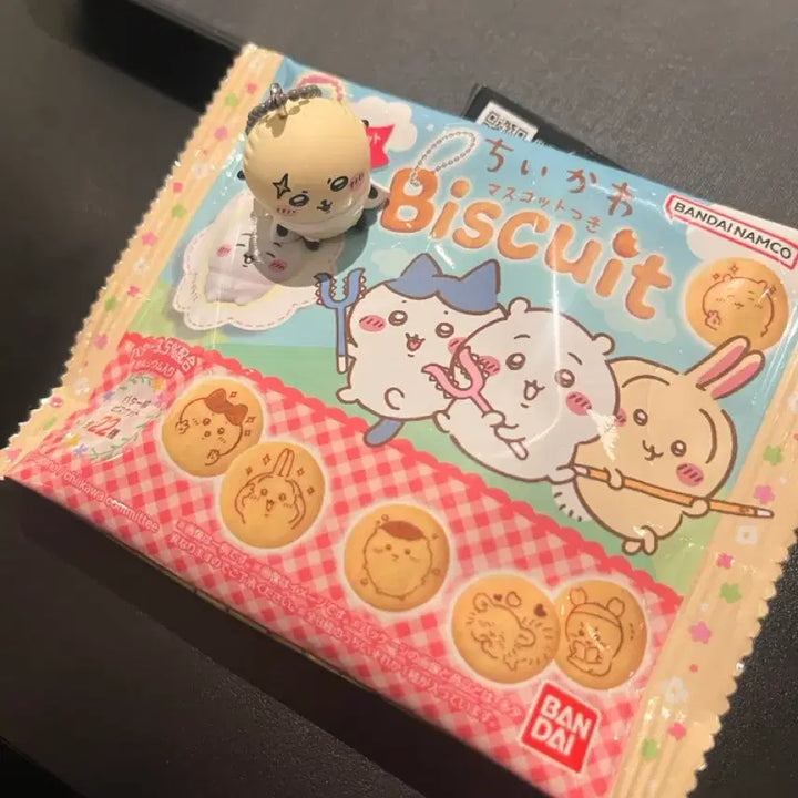[BUNJANG] Rakko Chiikawa Biscuit Mascot Keyring / 랏코 단순개봉 치이카와 비스킷 마스코트 키링