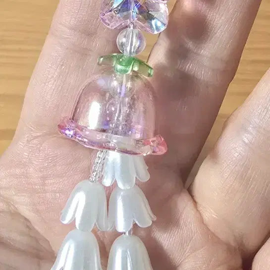 [BUNJANG] Handmade Butterfly and Lily of the Valley Keyring / 수제키링/직접만든키링입니다