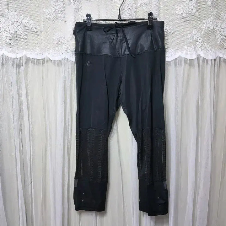 [BUNJANG] Adidas Mesh Leggings / 아디다스 블랙 메쉬 레깅스