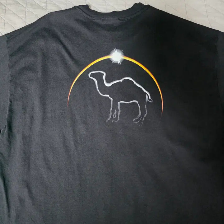 [BUNJANG] XL 90s Camel Eclipse Pocket T-shirt / [XL] 90s 카멜 프로모 이클립스 포켓 티셔츠 ver. 굿컨디션