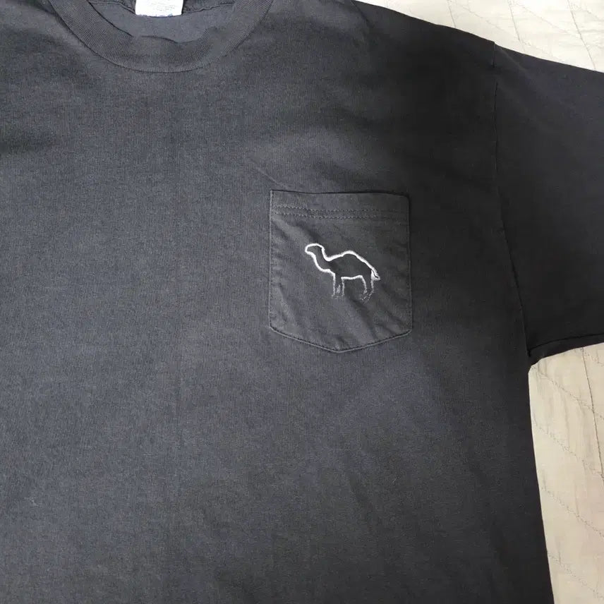 [BUNJANG] XL 90s Camel Eclipse Pocket T-shirt / [XL] 90s 카멜 프로모 이클립스 포켓 티셔츠 ver. 굿컨디션