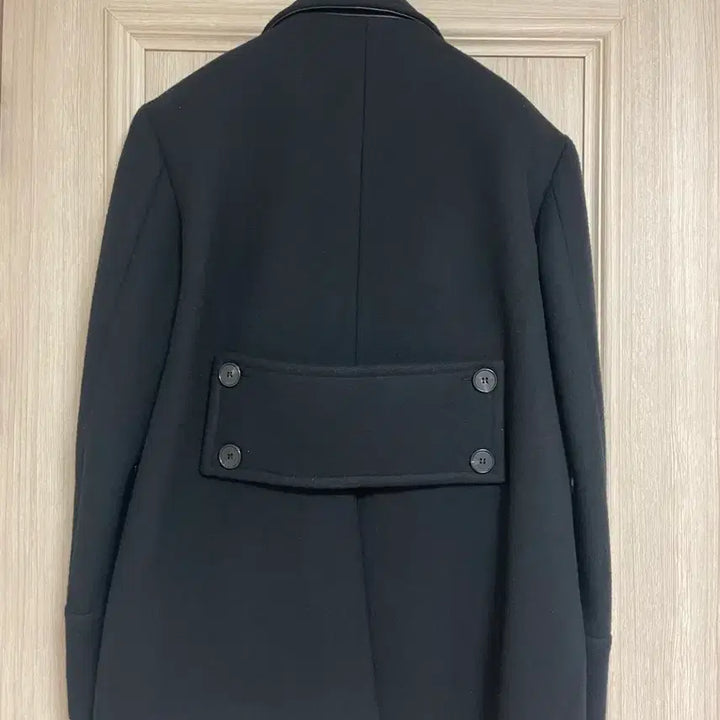 [BUNJANG] MOONSUN Black Pea Coat / MOONSUN 블랙 피코트