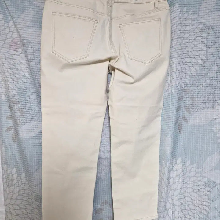 [BUNJANG] Beige Stretch Cotton Pants / 베이지 스판 면바지