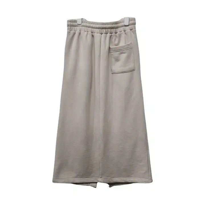[SOLD OUT] 여SM/줄로그 코튼 앞트임 밴딩 스커트