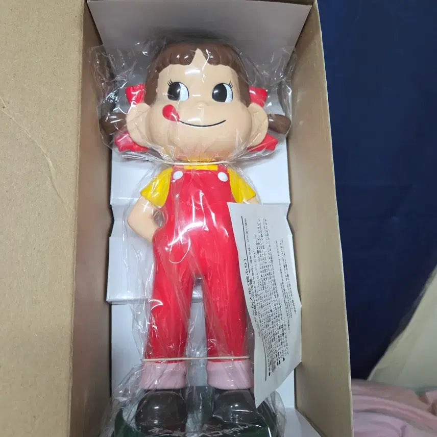 [BUNJANG] Fujiya Peko Vintage Bobblehead Figure / [새상품][레어템] 후지야 페코짱 peko 빈티지 흔들 버블헤드 피규어