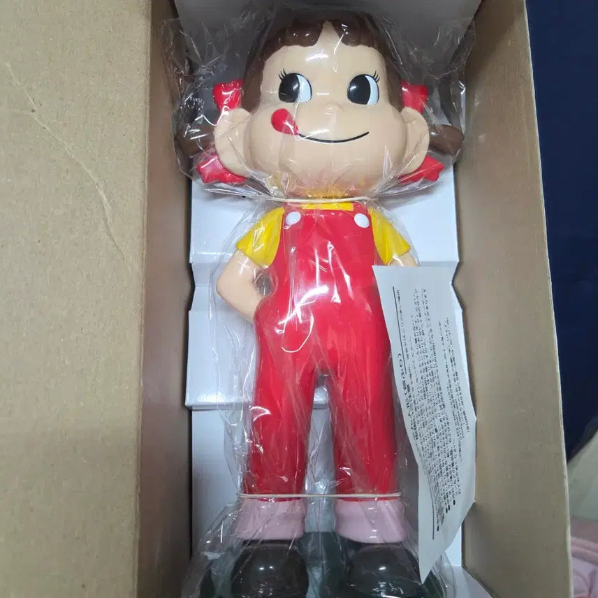 [BUNJANG] Fujiya Peko Vintage Bobblehead Figure / [새상품][레어템] 후지야 페코짱 peko 빈티지 흔들 버블헤드 피규어