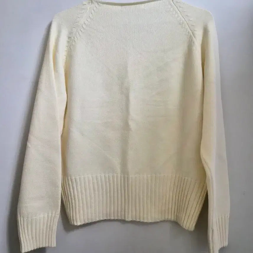 [BUNJANG] Ivory Knit Top - Free Size / [새상품] 아이보리 니트 free