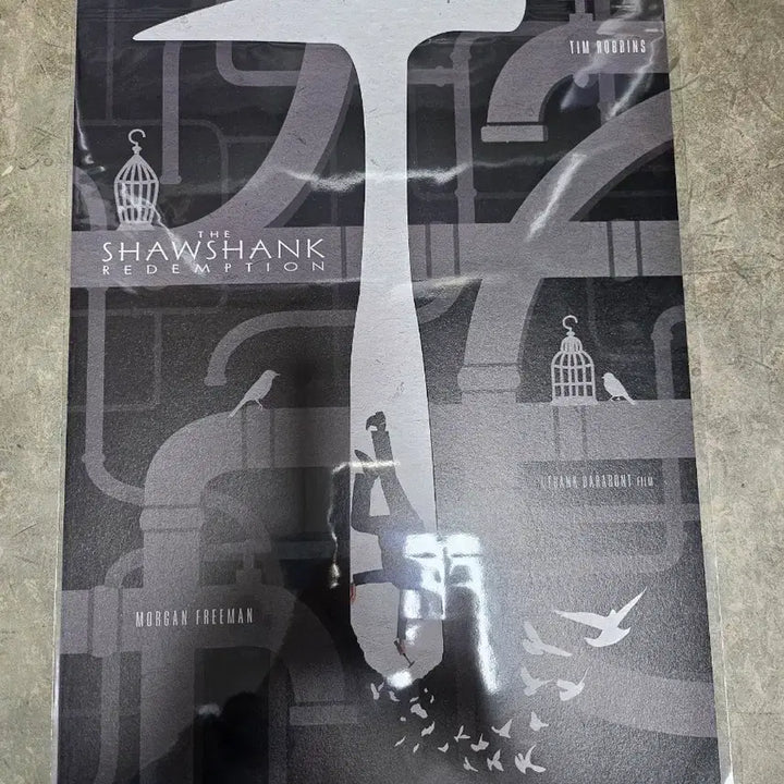 [BUNJANG] Shawshank Redemption Minimal Art Poster / 쇼생크탈출 미니멀 아트포스터