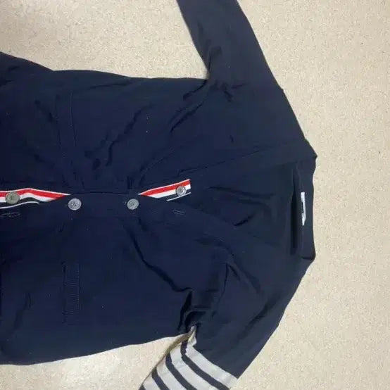 [BUNJANG] Thom Browne Diagonal Stripe Cardigan (Size 2) / 톰브라운 가디건 사선 사이즈 2