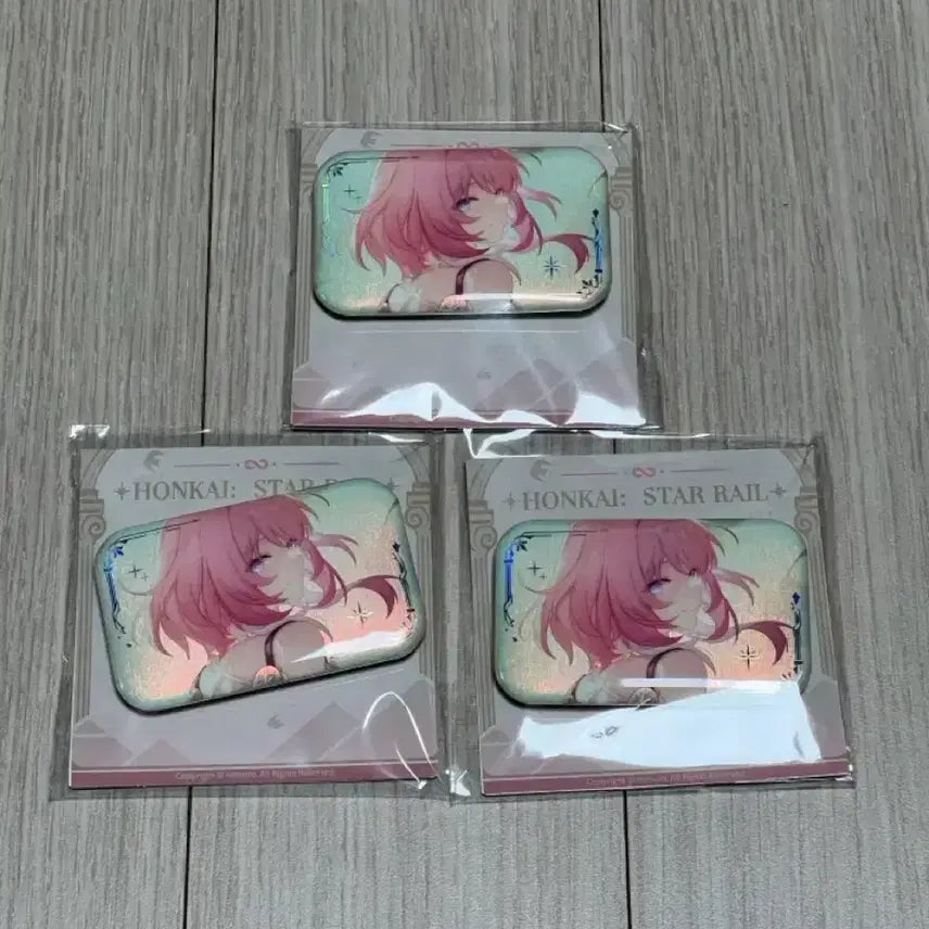 [BUNJANG] Honkai: Star Rail Kylene Can Badge Bundle Set / (판매)붕괴스타레일 키레네 캔뱃지 3개 일괄