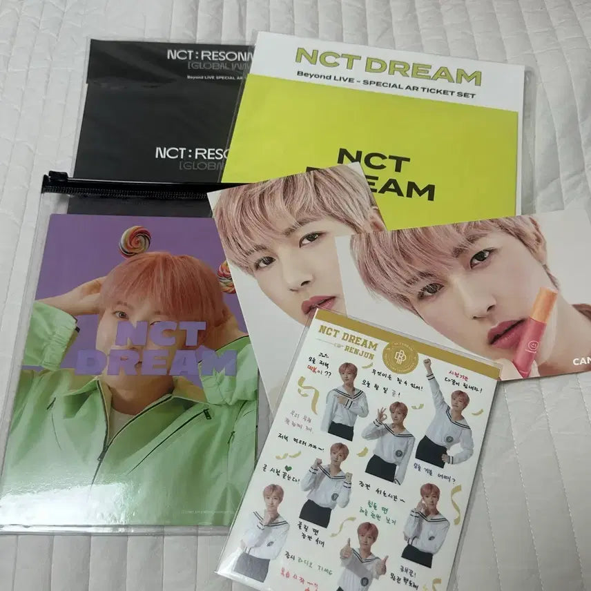 [BUNJANG] NCT Dream Renjun Beyond Candy Lab Signature Photocard Bundle Set / 엔시티 드림 런쥔 비욘드 캔디랩 시그 포카 일괄 양도
