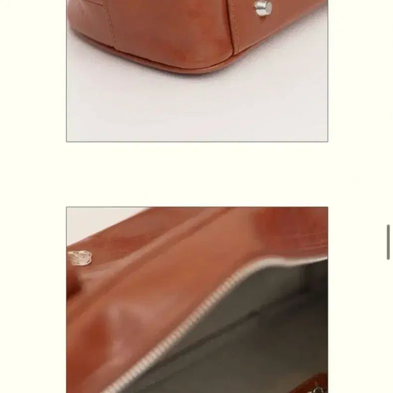 [BUNJANG] Heary Baguette Bag Brown / 히어리 바게트백 브라운