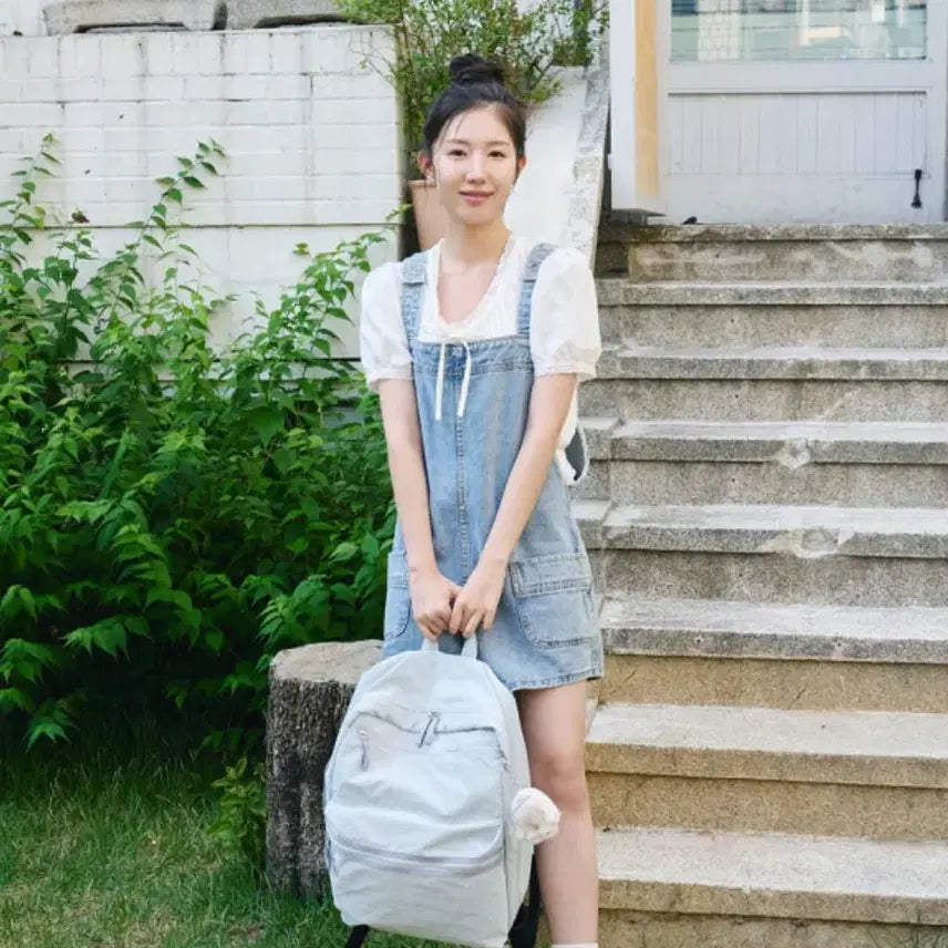 [BUNJANG] Ithinkso Pastel Backpack / 아이띵소 여행용 파스텔톤 백팩