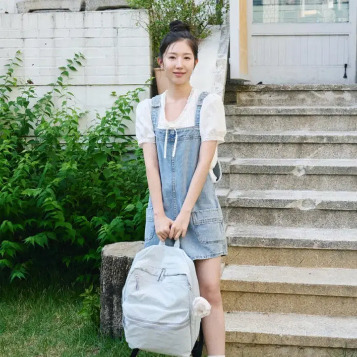 [BUNJANG] Ithinkso Pastel Backpack / 아이띵소 여행용 파스텔톤 백팩