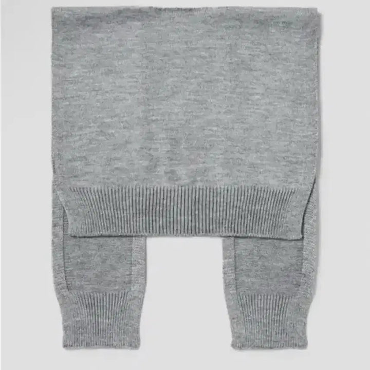 [BUNJANG] 8 Seconds Cardigan Muffler Gray / 에잇세컨즈 카디건형 머플러 그레이