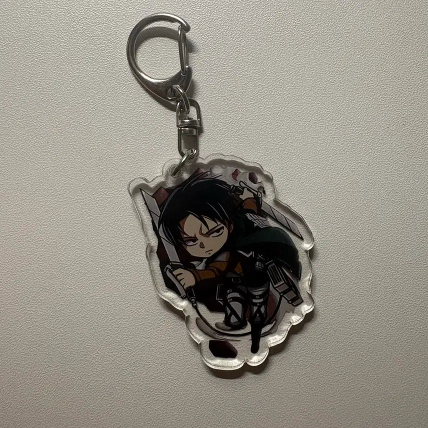 [BUNJANG] Attack on Titan Levi Acrylic Keyring / 진격의 거인 리바이 아크릴 키링