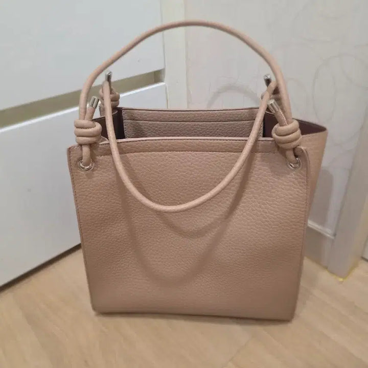 [BUNJANG] Naning9 Cream Beige Shoulder Bag Set / 난닝구 숄더백 새상품