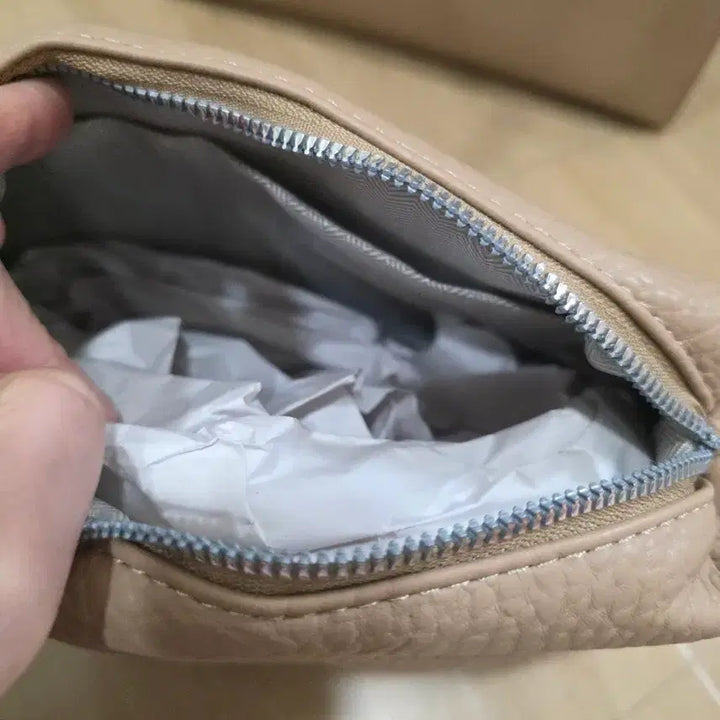 [BUNJANG] Naning9 Cream Beige Shoulder Bag Set / 난닝구 숄더백 새상품