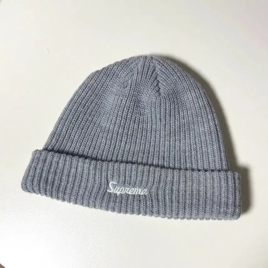[BUNJANG] Supreme Loose Gauge Beanie Gray / 슈프림 루즈 게이지 비니 그레이 os